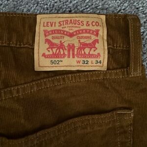 Levi Corduroy 502 Pants